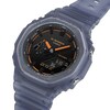 Thumbnail Image 4 of G Shock GA 2100K 2AER Smoked Light Black Dial Blue Resin Strap Watch
