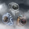 Thumbnail Image 8 of G Shock GA 2100K 2AER Smoked Light Black Dial Blue Resin Strap Watch