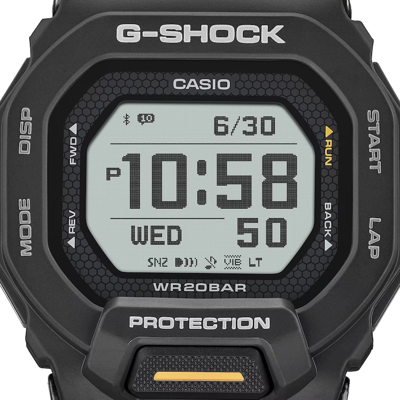 Main Image 5 of G Shock GBD 200 1A1ER Sport Tracker with Bluetooth Connectivity Black Dial Black Resin Strap Watch
