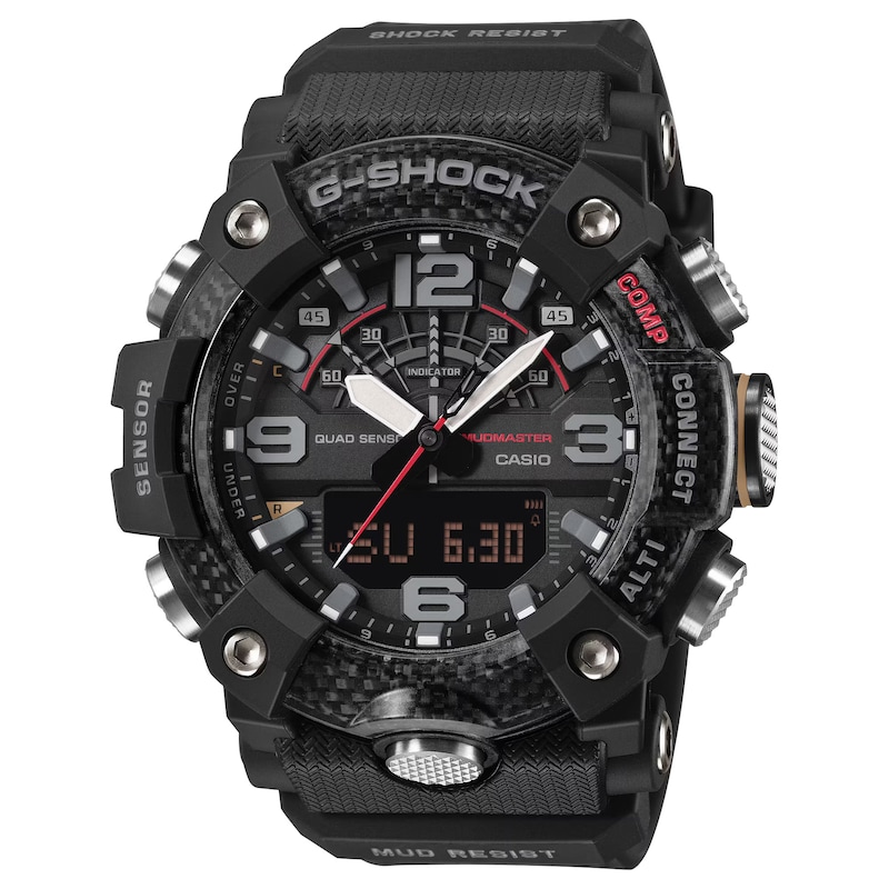Main Image 1 of G Shock Master of G Mudmaster Black Dial Black Bio Resin Strap Watch