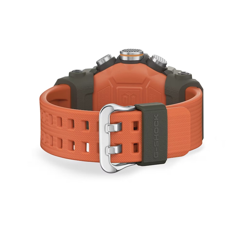 Main Image 6 of G Shock Master of G Mudmaster Black Dial Orange Bio Resin Strap Watch