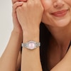 Thumbnail Image 6 of Sekonda Francis Women's Pink Dial Silver Tone Stainless Steel Bracelet Watch