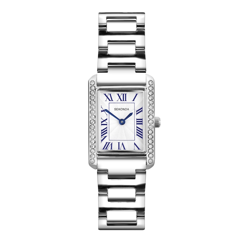 Main Image 1 of Sekonda Colette Women's White Dial Silver Tone Bracelet Watch