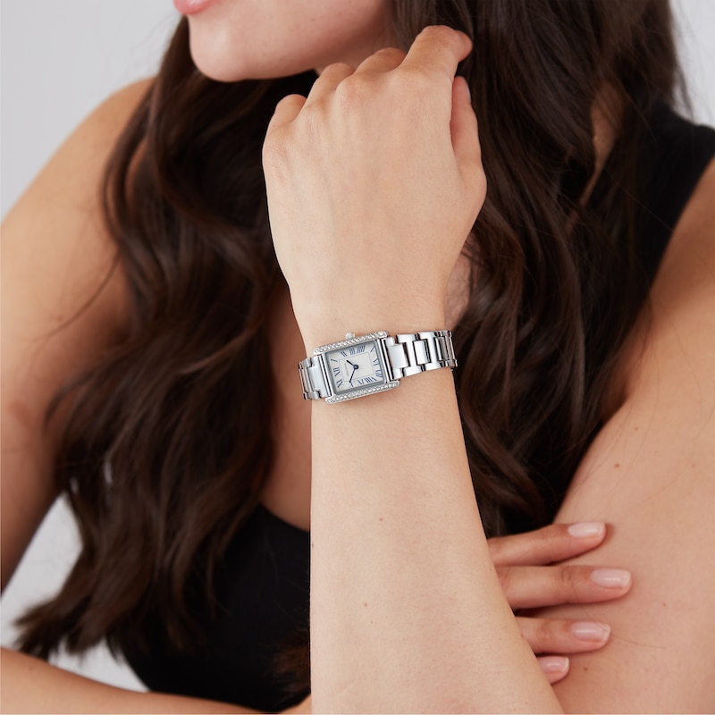 Main Image 6 of Sekonda Colette Women's White Dial Silver Tone Bracelet Watch