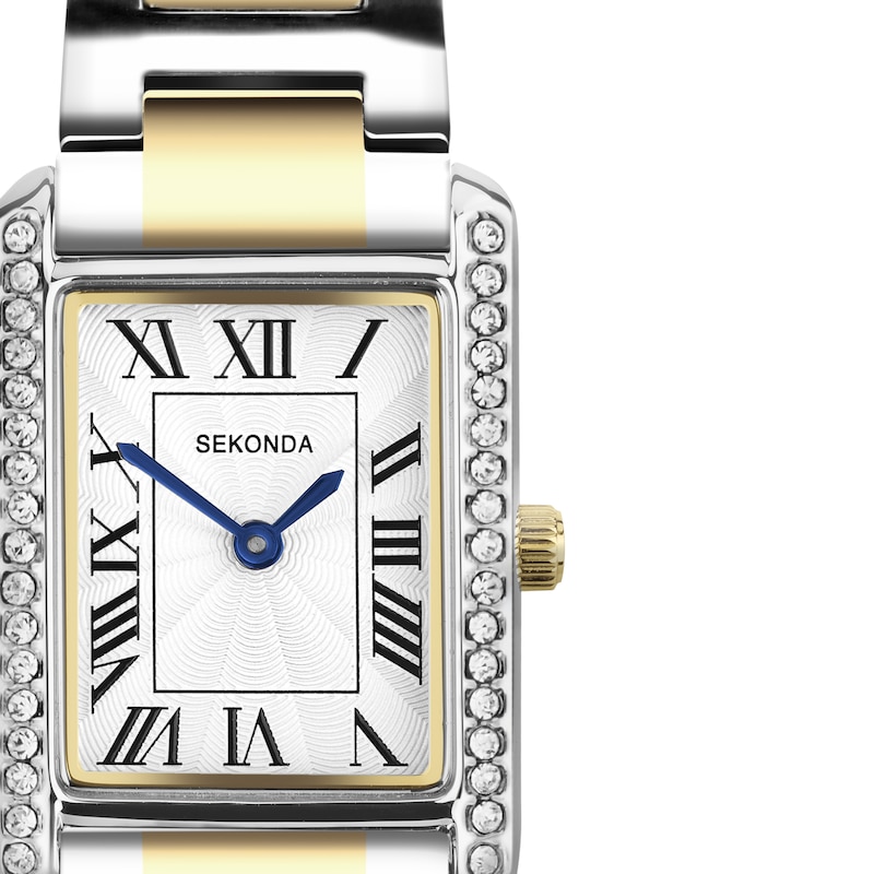 Main Image 2 of Sekonda Colette Women's White Dial Two-Tone Bracelet Watch