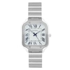 Thumbnail Image 1 of Sekonda Rene Women's White Dial Silver Tone Stainless Steel Bracelet Watch