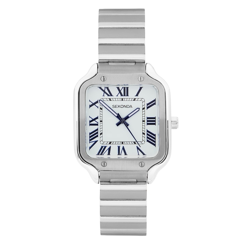 Main Image 1 of Sekonda Rene Women's White Dial Silver Tone Stainless Steel Bracelet Watch