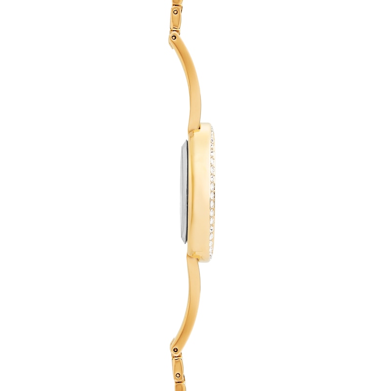 Main Image 4 of Sekonda Bellamy Women's White Dial Gold Tone Semi-Bangle Watch