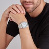 Thumbnail Image 6 of Sekonda Pierre Men's White Dial Silver Tone Stainless Steel Bracelet Watch