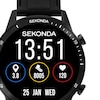 Thumbnail Image 2 of Sekonda Active 2 Unisex Black Dial Black Silicone Strap Smartwatch
