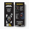 Thumbnail Image 6 of Sekonda Active 2 Unisex Black Dial Black Silicone Strap Smartwatch