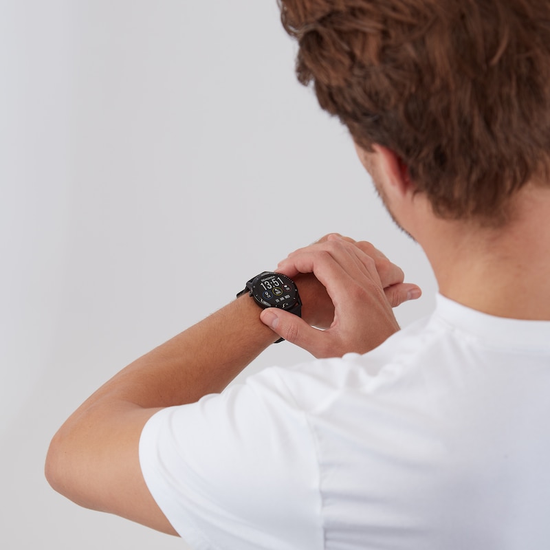 Main Image 7 of Sekonda Active 2 Unisex Black Dial Black Silicone Strap Smartwatch