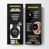 Thumbnail Image 6 of Sekonda Flex Plus Unisex Black Dial Black Silicone Strap Bluetooth Calling Smartwatch