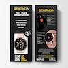 Thumbnail Image 6 of Sekonda Flex Plus Unisex Black Dial Bluetooth Calling Pink Silicone Strap Smartwatch
