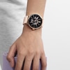 Thumbnail Image 7 of Sekonda Flex Plus Unisex Black Dial Bluetooth Calling Pink Silicone Strap Smartwatch