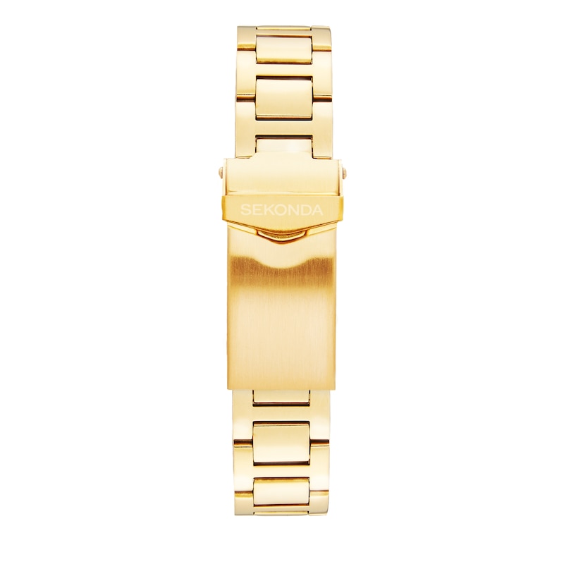 Main Image 5 of Sekonda Octaire Men's Champagne Dial Gold Tone Stainless Steel Bracelet Watch