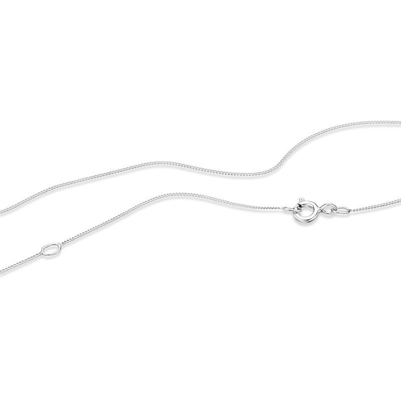 Main Image 3 of Children's Sterling Silver Cubic Zirconia Butterfly Pendant