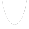 Thumbnail Image 1 of Sterling Silver Link Station Chain Necklace 18"