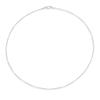 Thumbnail Image 2 of Sterling Silver Link Station Chain Necklace 18"
