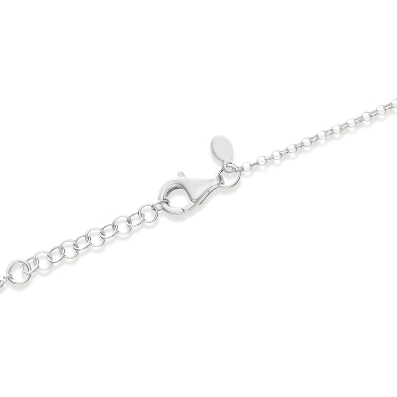 Main Image 3 of Sterling Silver & Yellow Gold Plated Linked Chain Bracelet