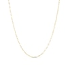 Thumbnail Image 1 of 9ct Yellow Gold Flat Rambo Chain Necklace 18"