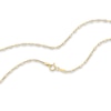 Thumbnail Image 3 of 9ct Yellow Gold Flat Rambo Chain Necklace 18"