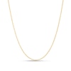 Thumbnail Image 1 of Sterling Silver Yellow Gold Plated Diamond Cut Ball Chain Necklace 18 + 2"
