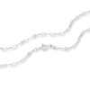 Thumbnail Image 3 of Sterling Silver Diamond Cut Forzantina Chain Necklace 16"