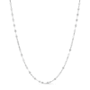 Thumbnail Image 1 of Sterling Silver Flat Mirror Link Chain Necklace 18"