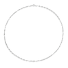 Thumbnail Image 2 of Sterling Silver Flat Mirror Link Chain Necklace 18"