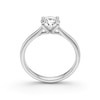 Thumbnail Image 3 of Sterling Silver 1ct Lab-Grown Diamond Solitaire Ring Gift With Purchase