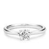 Thumbnail Image 1 of Sterling Silver 0.50ct Lab-Grown Diamond Solitaire Ring