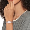 Thumbnail Image 4 of Tommy Hilfiger Demi Oval Women's Rose-Tone Dial & Stainless Steel Bracelet Watch