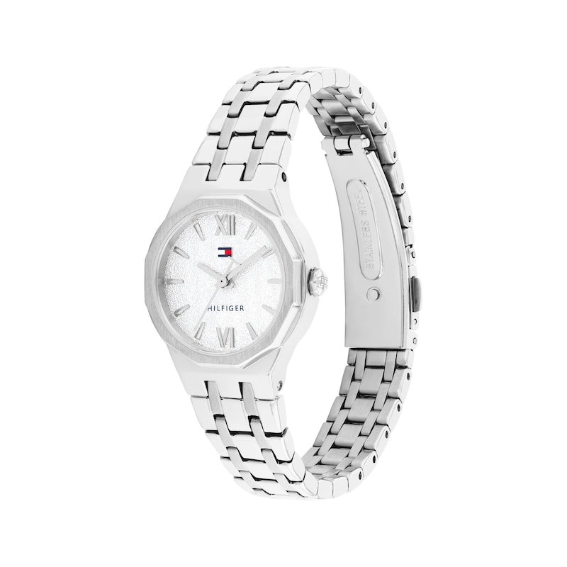 Main Image 2 of Tommy Hilfiger Women's Silver-Tone Dial & Stainless Steel Bracelet Watch