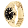Thumbnail Image 2 of Tommy Hilfiger Men's Black Dial Gold Tone Ion Plated Bracelet Watch