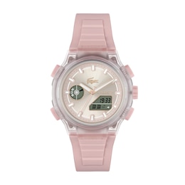 Lacoste LC33 Summer Capsule Women's Pink Dial & Pink Silicone Strap Watch