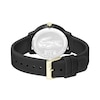 Thumbnail Image 2 of Lacoste Men's 12.12 Black Dial Black Silicone Strap Watch