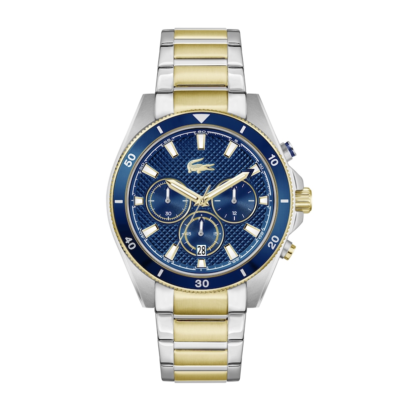 Main Image 1 of Lacoste Mainsail Men's Blue Dial Two Tone Stainless Steel Bracelet Watch