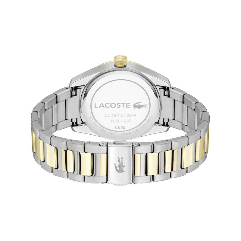 Main Image 3 of Lacoste Men's Boston Black Dial Two-Tone Stainless Steel Bracelet Watch