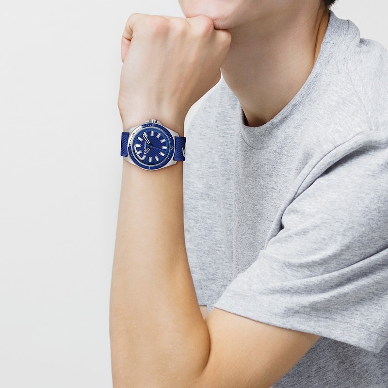 Main Image 4 of Lacoste Men's Capbreton Blue Dial Blue Silicone Strap Watch