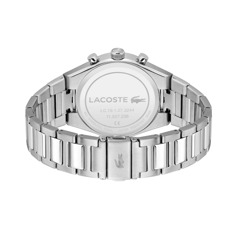 Main Image 3 of Lacoste Line Racer Men's Blue Dial Stainless Steel Bracelet Watch