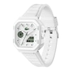 Thumbnail Image 2 of Lacoste LC33 Men's White Octagonal Dial & White Silicone Strap Watch