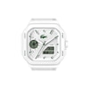 Thumbnail Image 4 of Lacoste LC33 Men's White Octagonal Dial & White Silicone Strap Watch