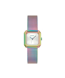 HUGO #HAZEL Women's White Dial & IP Stainless Steel Bracelet Watch