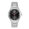 Thumbnail Image 1 of HUGO #LIT Men's Black Dial & Stainless Steel Bracelet Watch