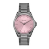 Thumbnail Image 1 of HUGO #SEAM Men's Pink Dial & IP Stainless Steel Bracelet Watch
