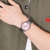 Thumbnail Image 4 of HUGO #SEAM Men's Pink Dial & IP Stainless Steel Bracelet Watch