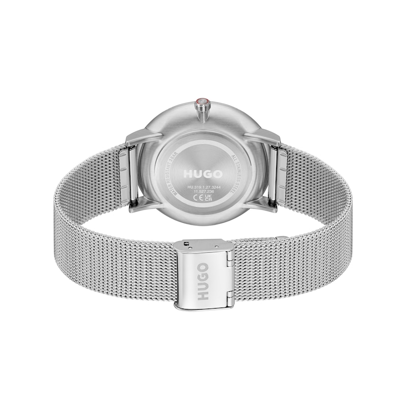 Main Image 2 of HUGO #STYLE Men's Blue Dial & Stainless Steel Bracelet Watch