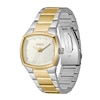 Thumbnail Image 3 of HUGO #TELLY Men's Silver-Tone Dial & IP Stainless Steel Bracelet Watch
