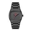 Thumbnail Image 1 of HUGO #TELLY Men's Black Dial & Black IP Stainless Steel Bracelet Watch
